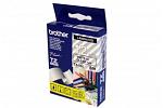 Brother TZ135 Laminated White on Clear Tape - 12mm x 8m (Genuine)