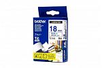 Brother TZ243 Laminated Blue on White Tape - 18mm x 8m (Genuine)