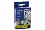 Brother TZE-FX241 Flexible Black on White Tape - 18mm x 8m (Genuine)